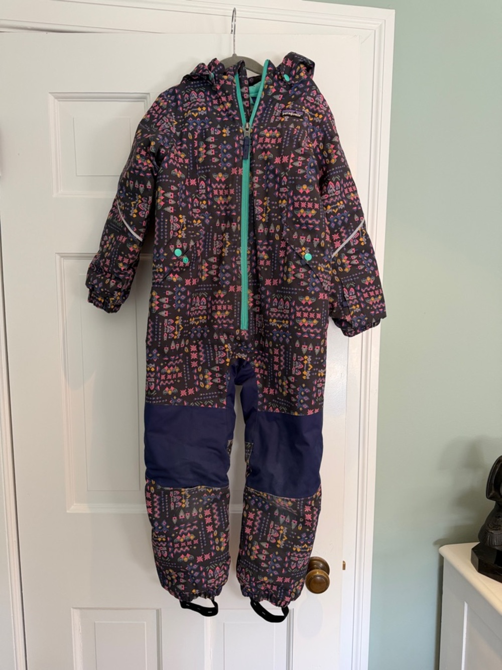 Patagonia Kids' Printed One-Piece Snow Suit